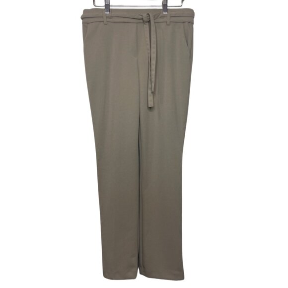 Jules & Leopold Pants - JULES & LEOPOLD | Women's Tan Office Pull On Flat Front Dress Pants | Size M
